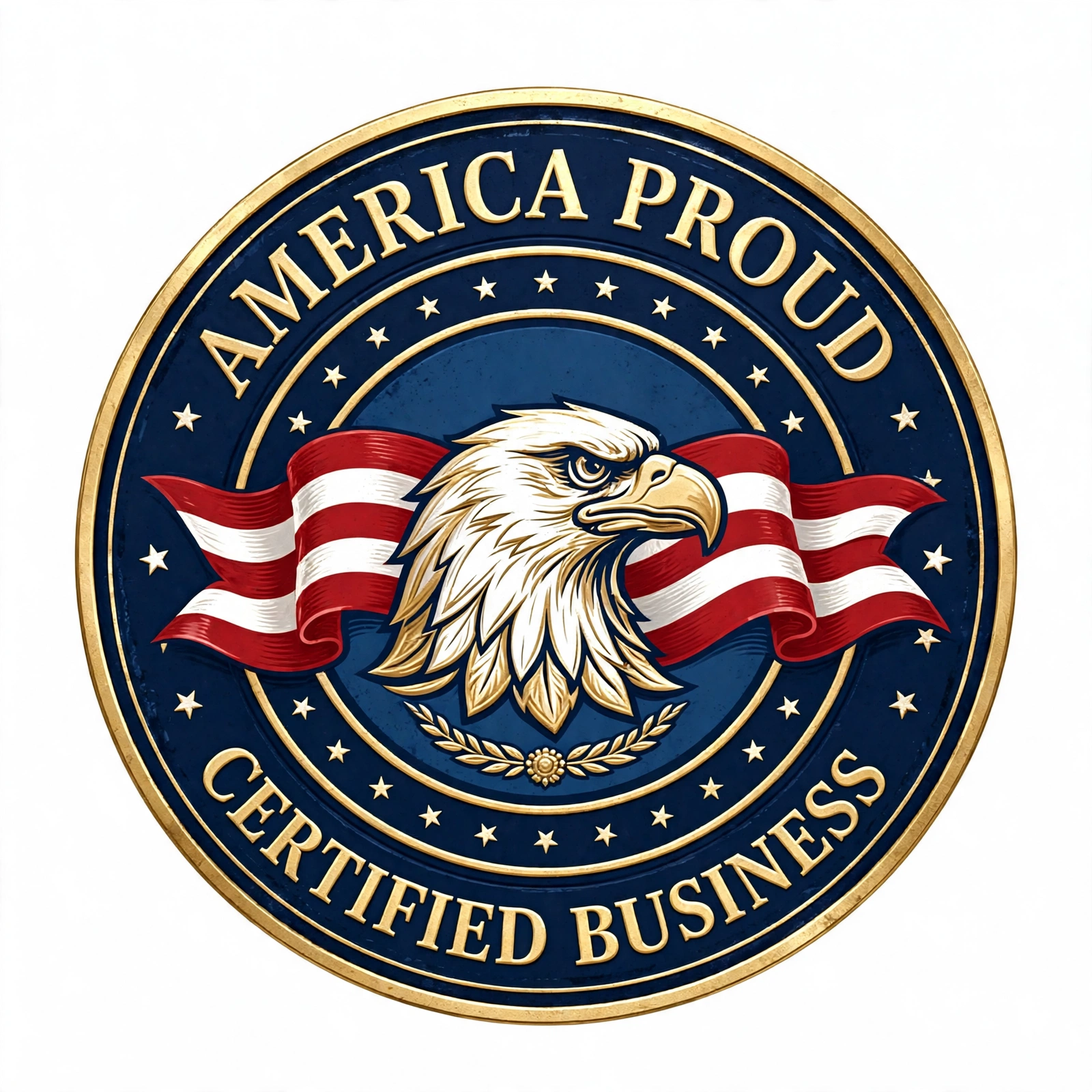 America Proud certified badge